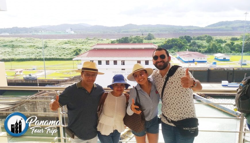 Visita al canal de Panamá con clientes de #mexico 🇲🇽