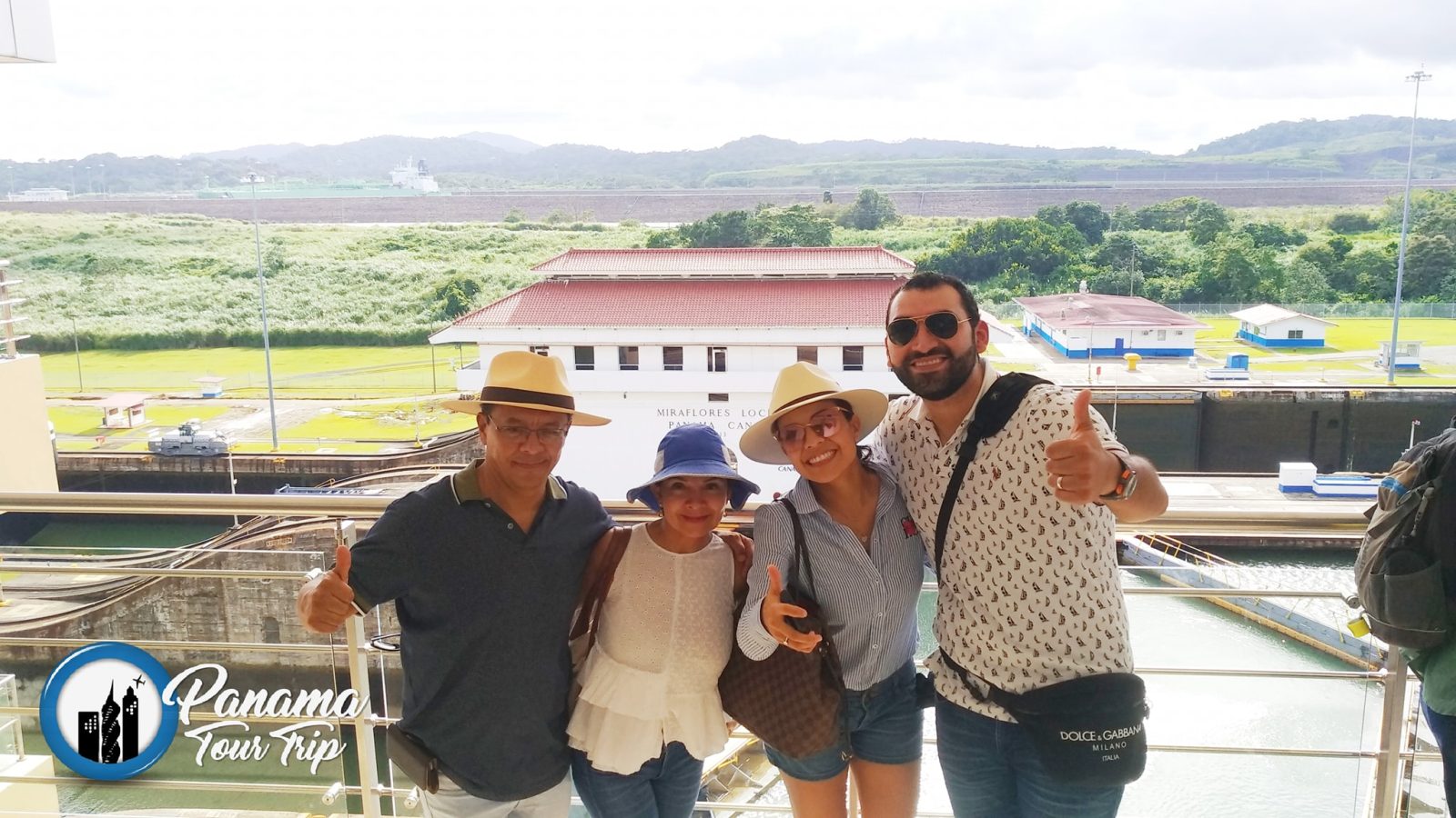 Visita al canal de Panamá con clientes de #mexico 🇲🇽