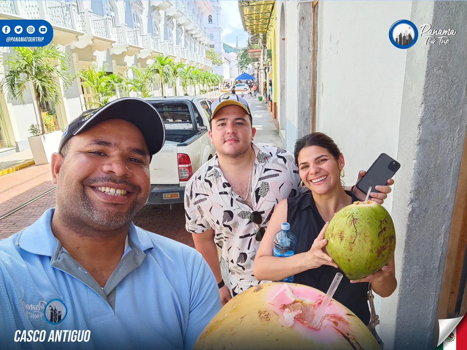 City tour en Panamá con Alejandro y Denisse de México