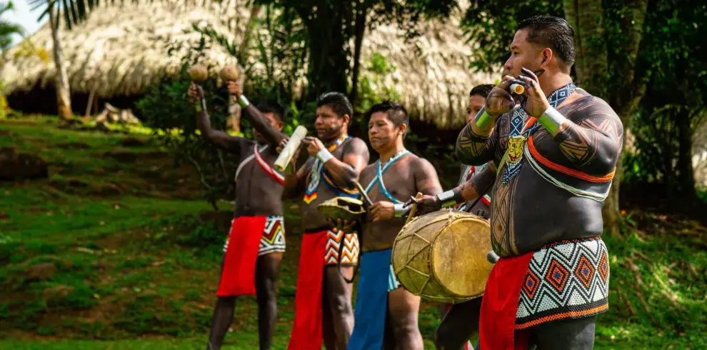 Comunidad indígena en Panamá
